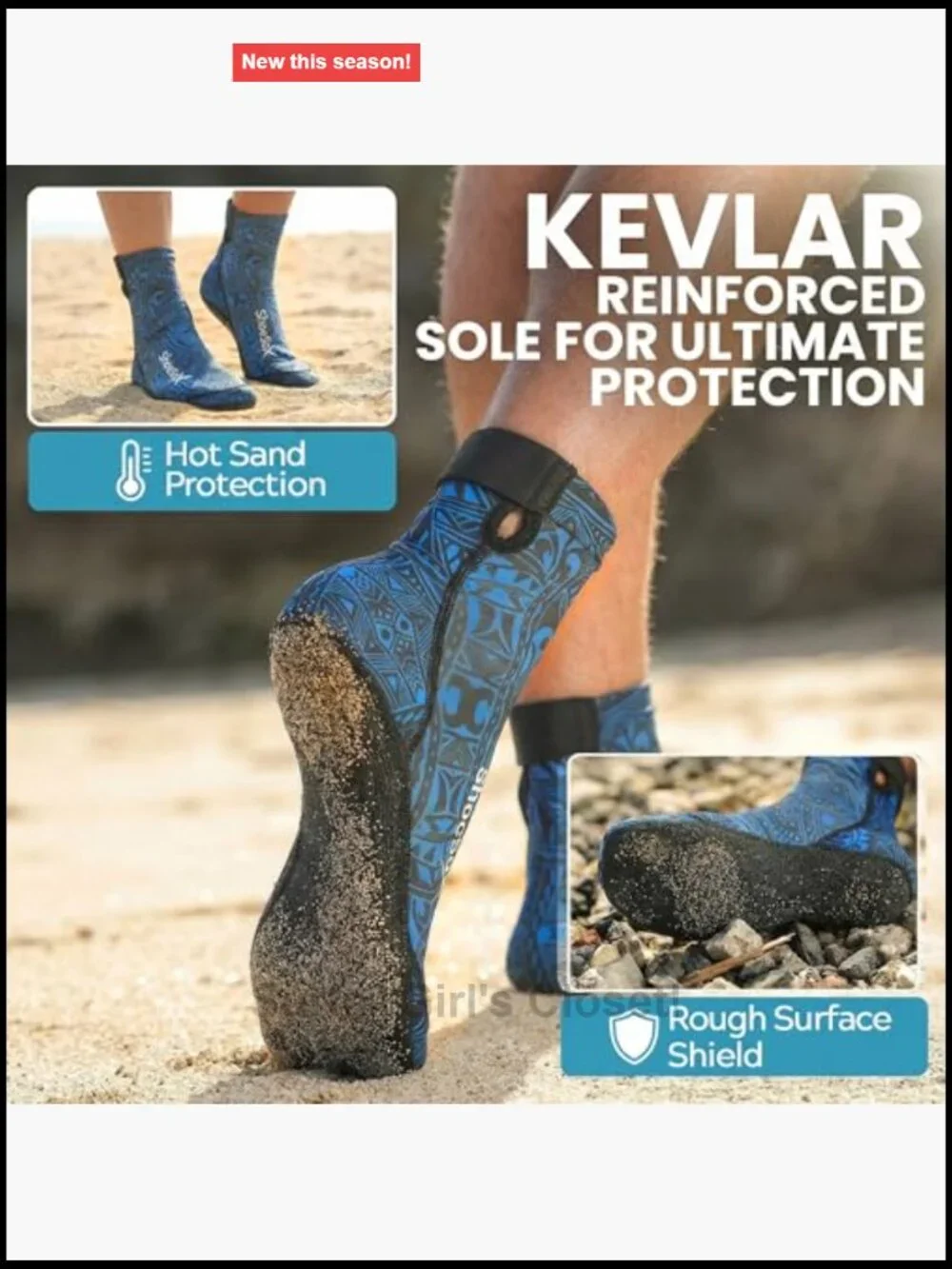 N/A sand socks